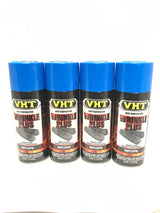 VHT SP206-4 PACK BLUE High Temperature Wrinkle Finish Durable Texture Coating - 11 oz