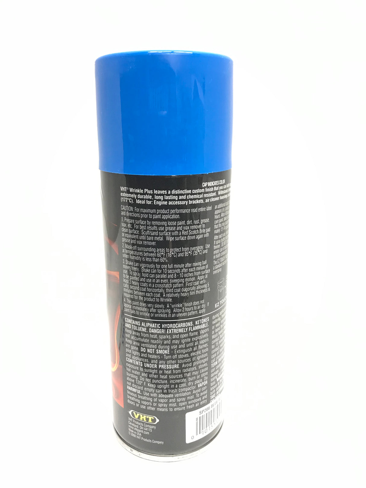VHT SP206-6 PACK BLUE High Temperature Wrinkle Finish Durable Texture Coating - 11 oz