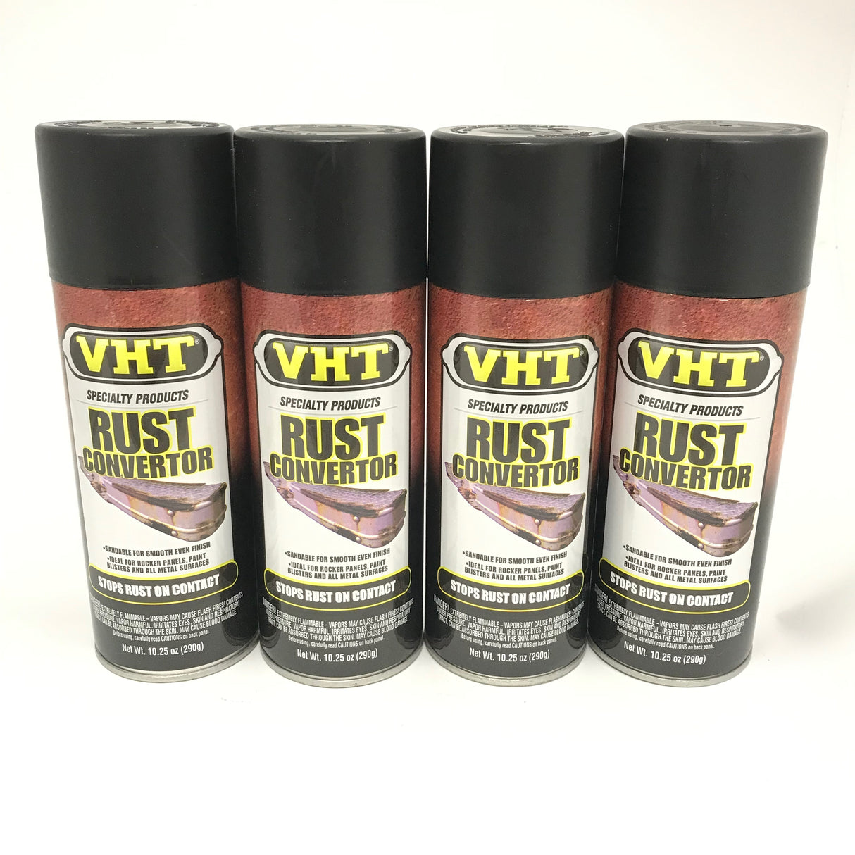 VHT SP229-4 PACK Rust Converter - Stops Rust On Contact - 10.25 oz Aerosol