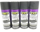 VHT SP27-4 PACK FLAT BLACK Scratch resistant Hood, Bumper & Trim Paint - 11 oz