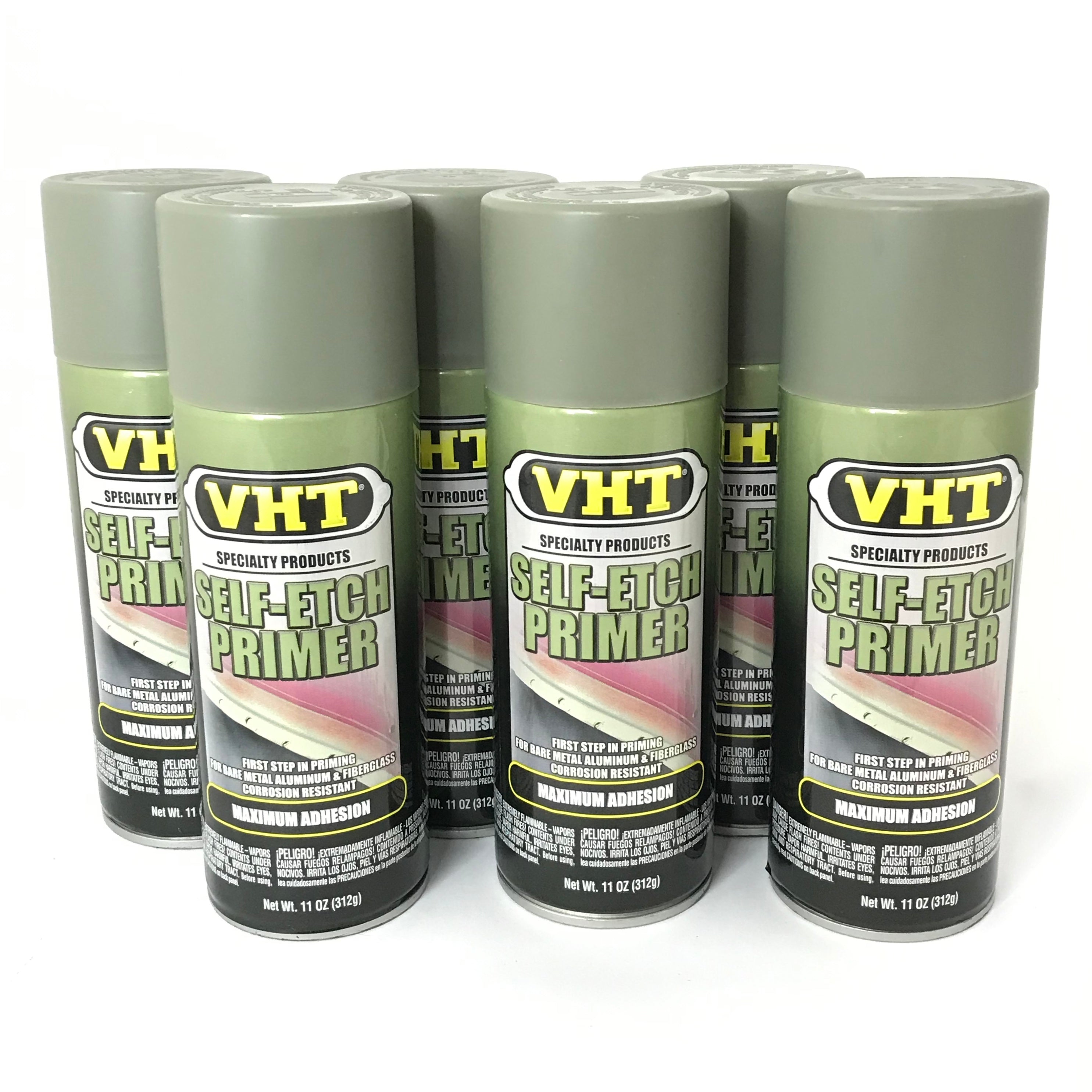 VHT SP510-3 PACK FLAT BLACK Quick Coat Enamel - 11 oz 