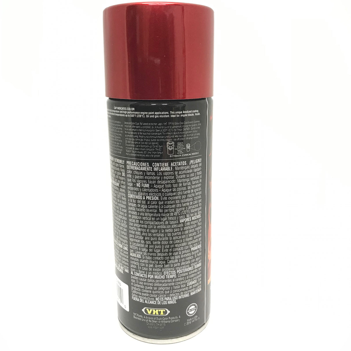 VHT SP450-3 PACK RED Anodized Color Coat - High Heat Coating - 11 oz Aerosol