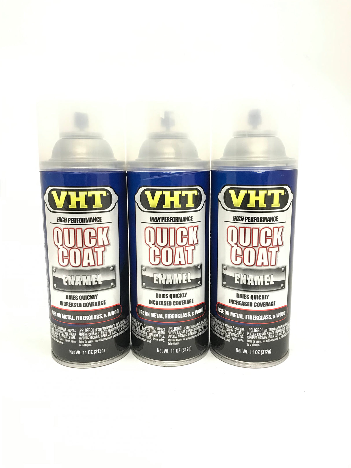 VHT SP515-3 PACK CLEAR Premium Quick Coat Enamel - 11 oz