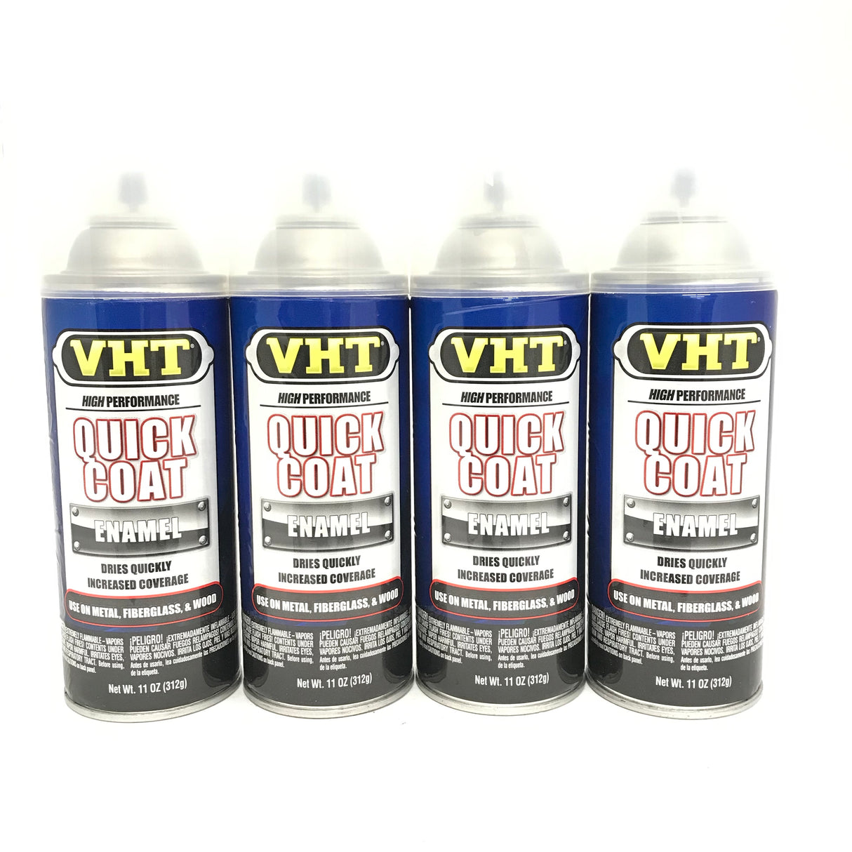 VHT SP515-4 PACK CLEAR Premium Quick Coat Enamel - 11 oz
