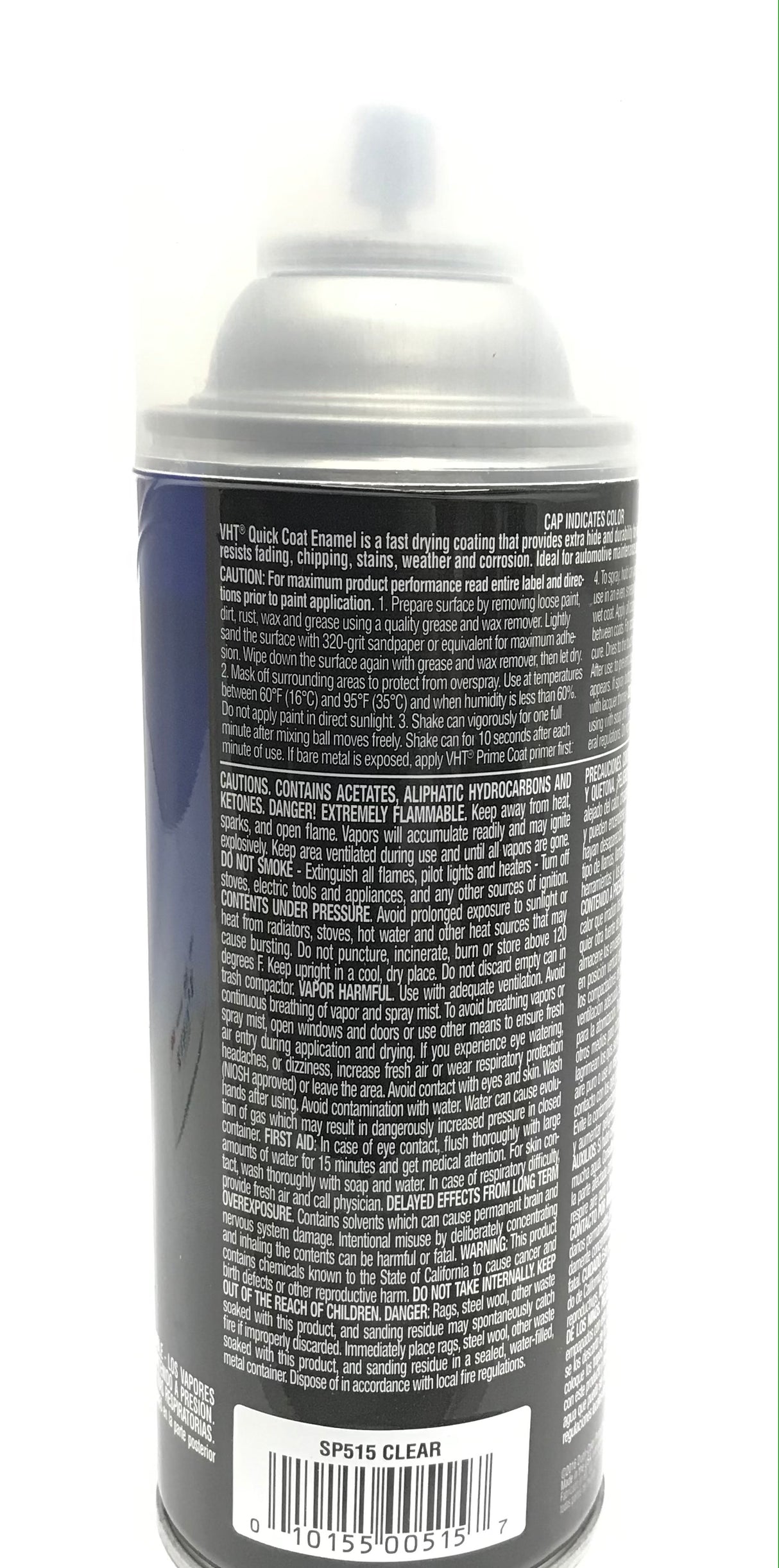 VHT SP515-4 PACK CLEAR Premium Quick Coat Enamel - 11 oz