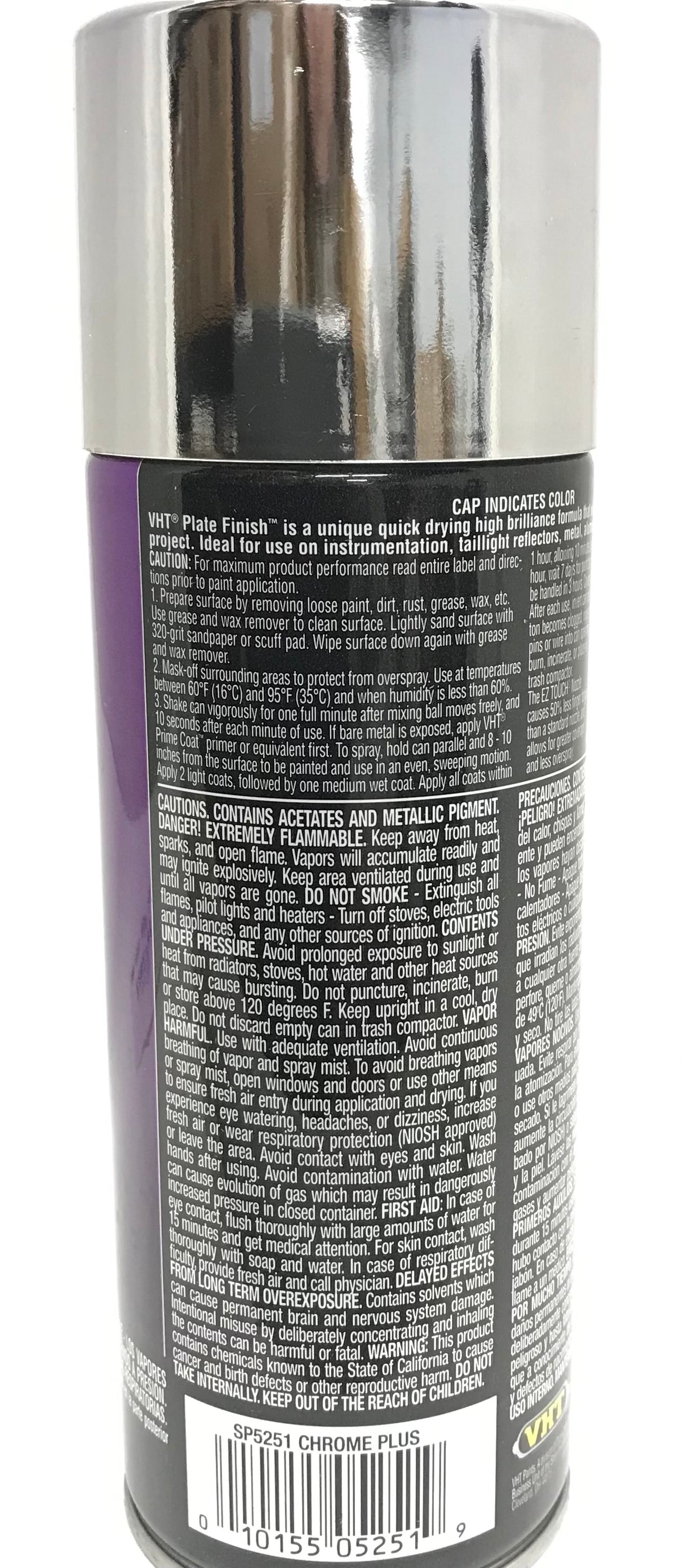 VHT SP5251-4 PACK CHROME Plus Plate Finish Specialty Coating Epoxy - 11 oz
