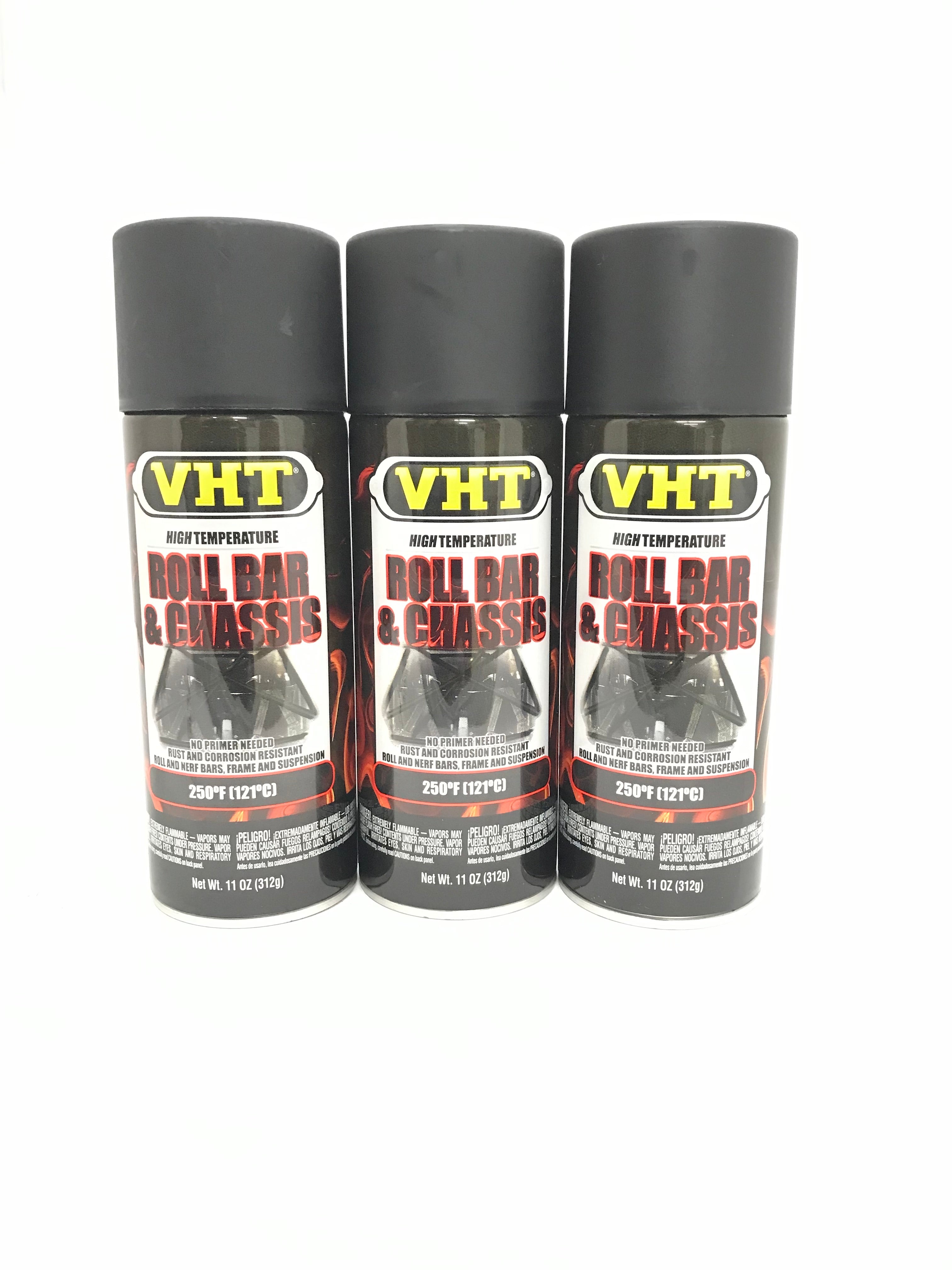 VHT Satin Black Barrel Spray Paint VHT SP906 Satin Black Engine Barrel ...