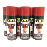 VHT SP731-6 PACK REAL RED Brake Caliper Paint, Drums, Rotors Paint - High Heat -11oz