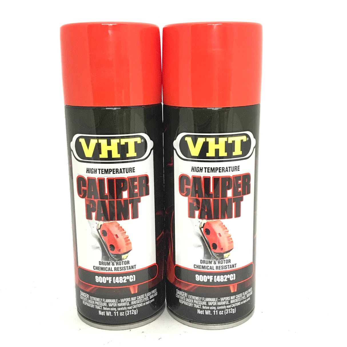 VHT SP733-2 PACK REAL ORANGE Brake Caliper Paint, Drums, Rotors Paint - High Heat -11oz