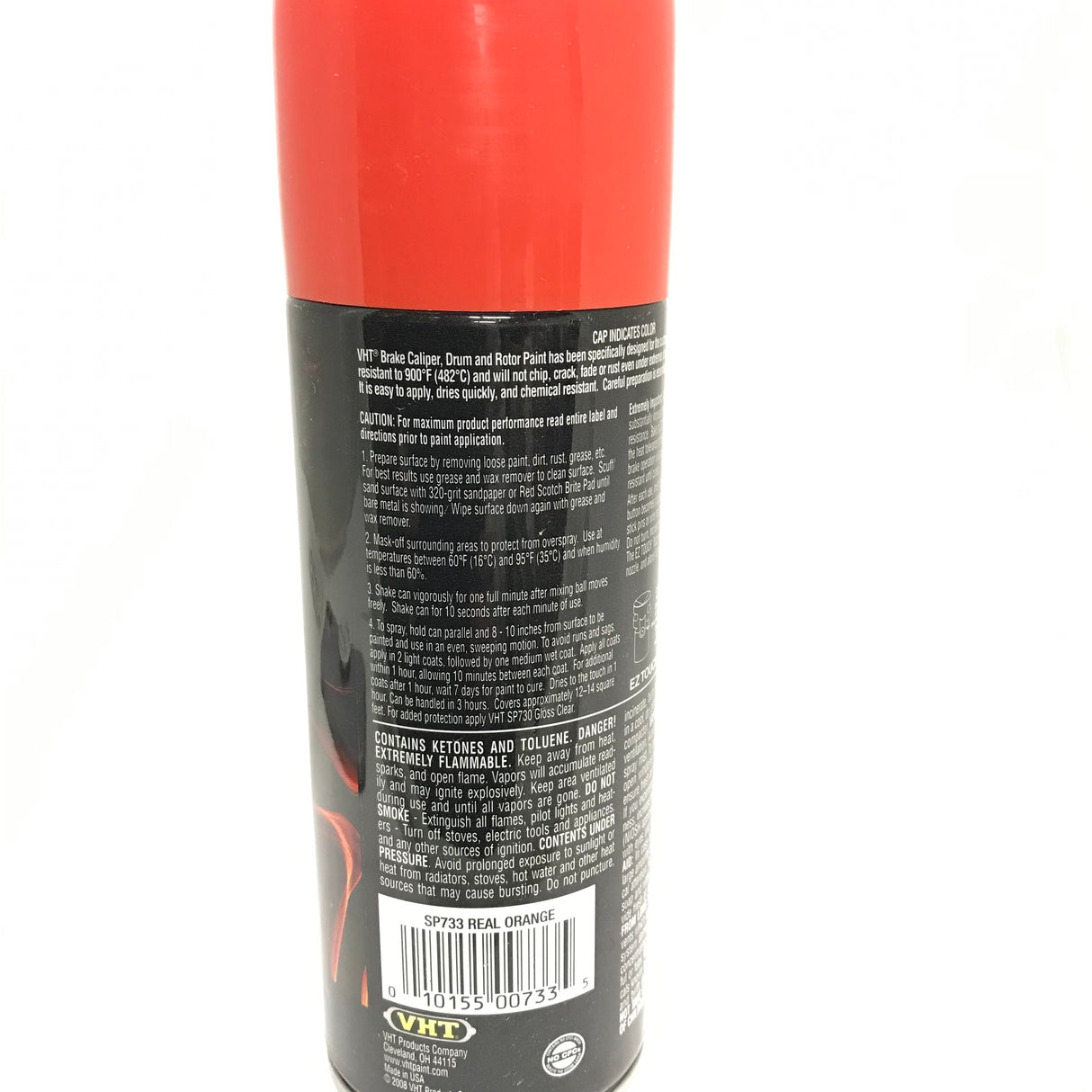 VHT SP733-3 PACK REAL ORANGE Brake Caliper Paint, Drums, Rotors Paint - High Heat -11oz