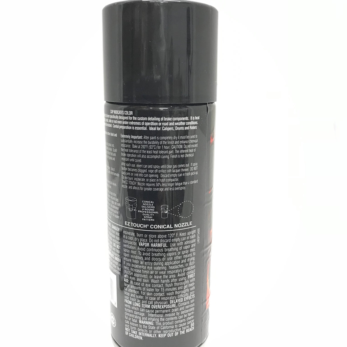 VHT SP734-4 PACK GLOSS BLACK Brake Caliper Paint, Drums, Rotors Paint - High Heat -11oz