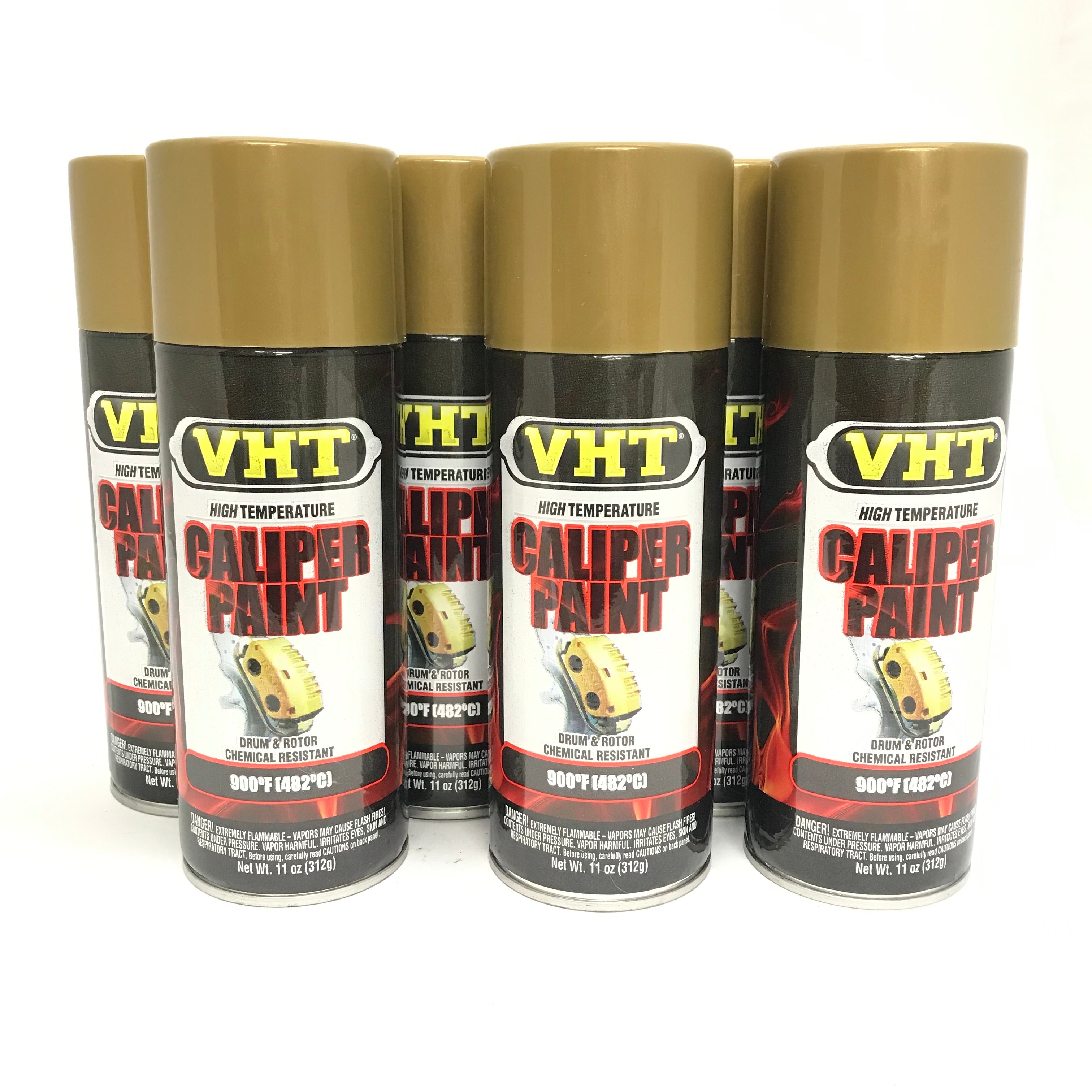 PITTURA SPORT ゴールドアルミペダル VHT SP736-6 PACK GOLD Brake Caliper Paint, Drums, Rotors Paint