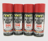 VHT SP821-4 PACK GLOSS RED High Temperature Plastic Paint - 11 oz Aerosol