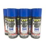 VHT SP822-6 PACK High Temperature GLOSS BLUE Plastic Paint - 11 oz