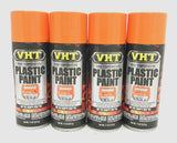VHT SP823-4 PACK GLOSS ORANGE High Temperature Plastic Paint - 11 oz Aerosol