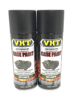VHT SP903-2 PACK High Temperature SATIN BLACK Case Paint with Ceramic - 11 oz
