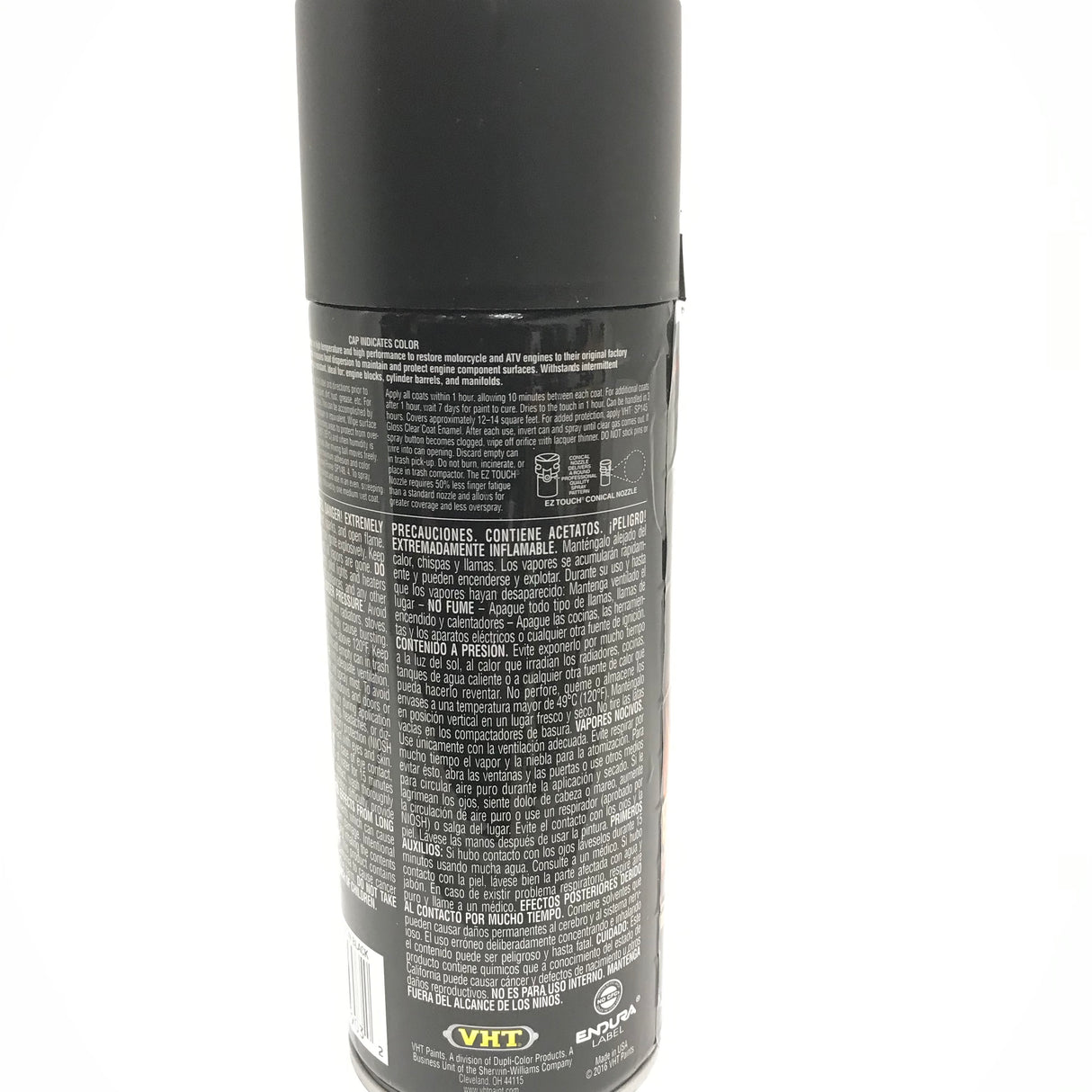 VHT SP903-6 PACK High Temperature SATIN BLACK Case Paint with Ceramic - 11 oz