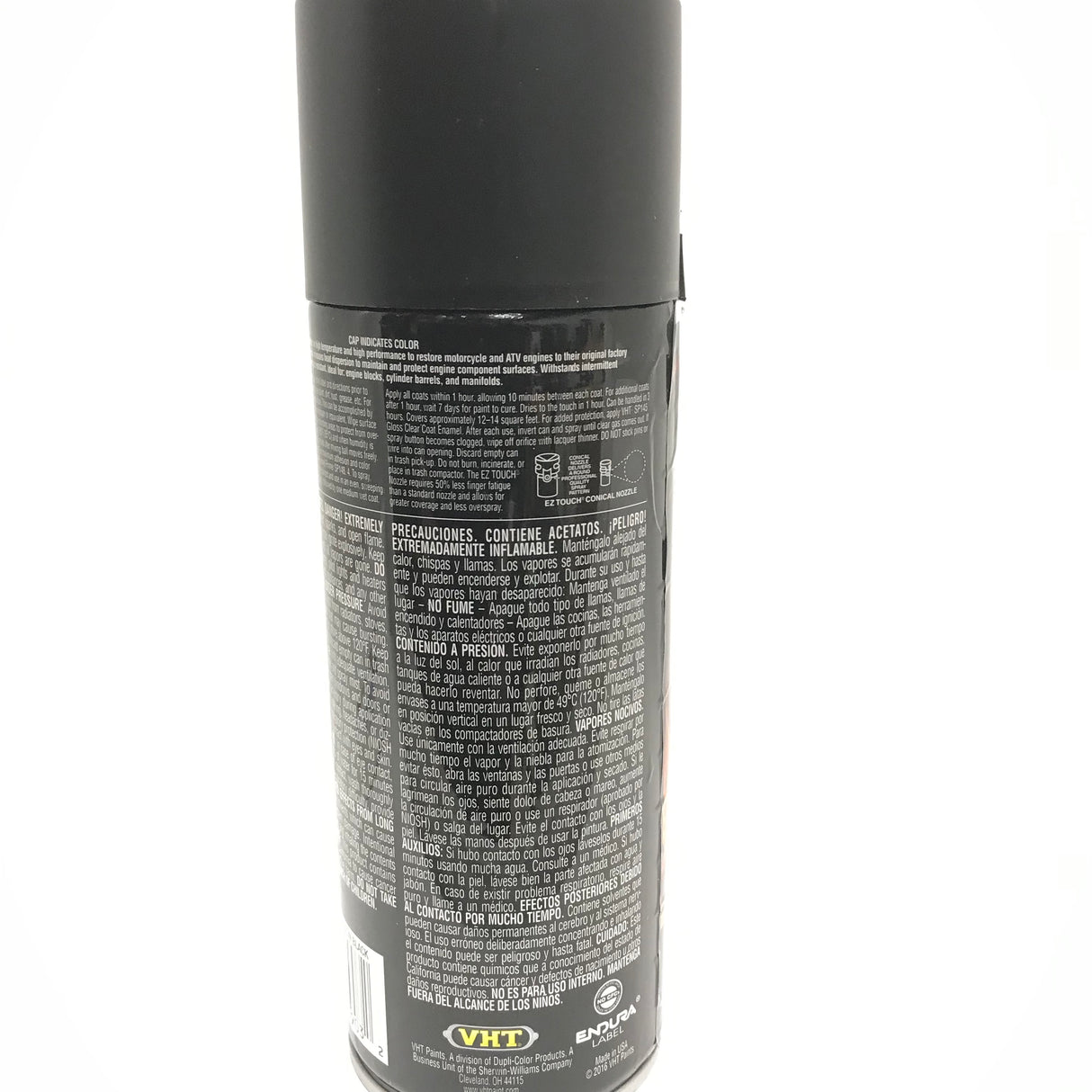 VHT SP903-2 PACK High Temperature SATIN BLACK Case Paint with Ceramic - 11 oz