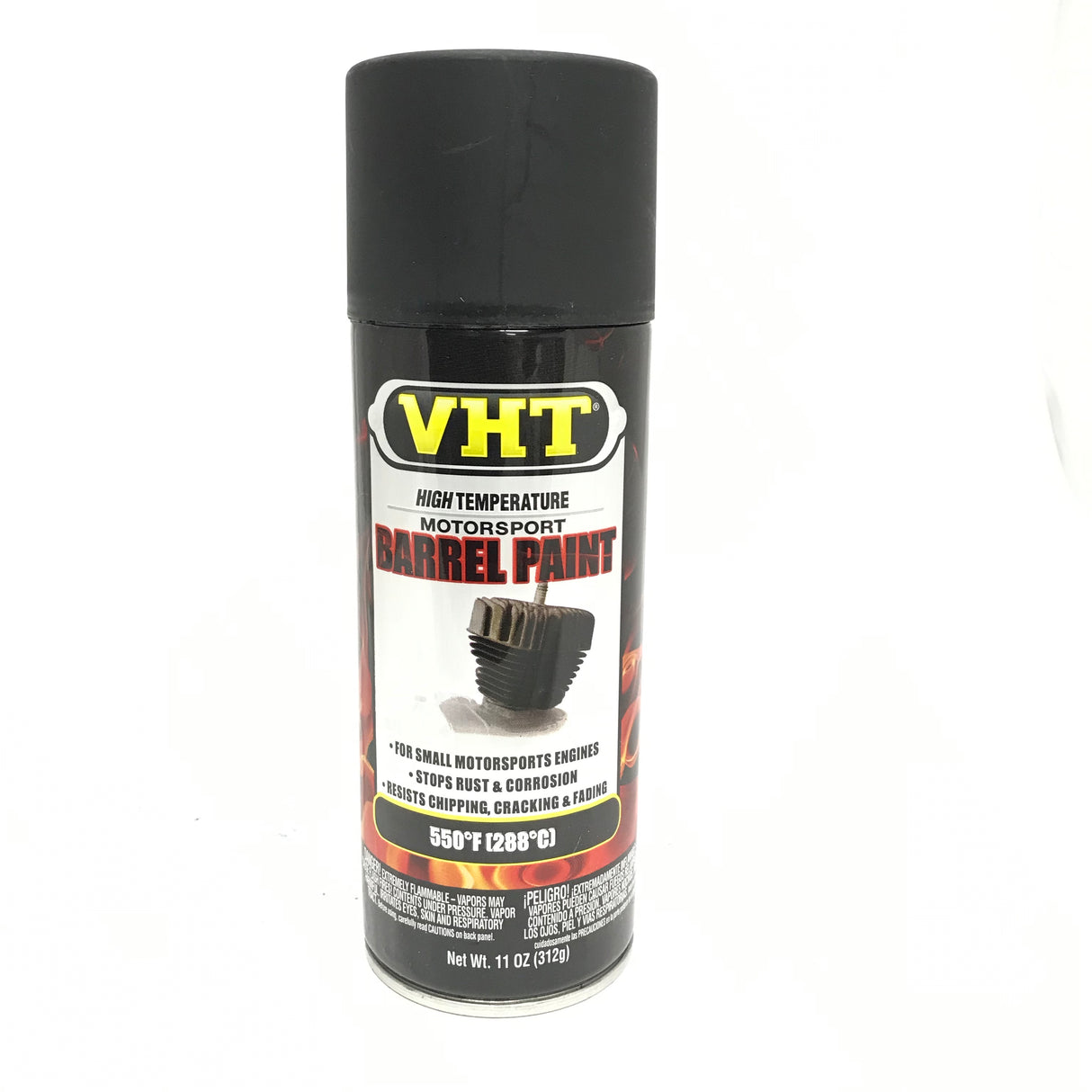 VHT SP906 SATIN BLACK Barrel Paint with Ceramic - 11 oz