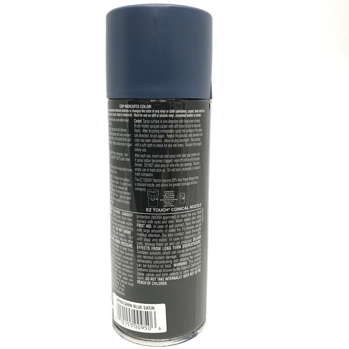 VHT SP950-6 PACK DARK BLUE Satin Vinyl Dye Carpet Dashboards Vinyl Seats -11oz