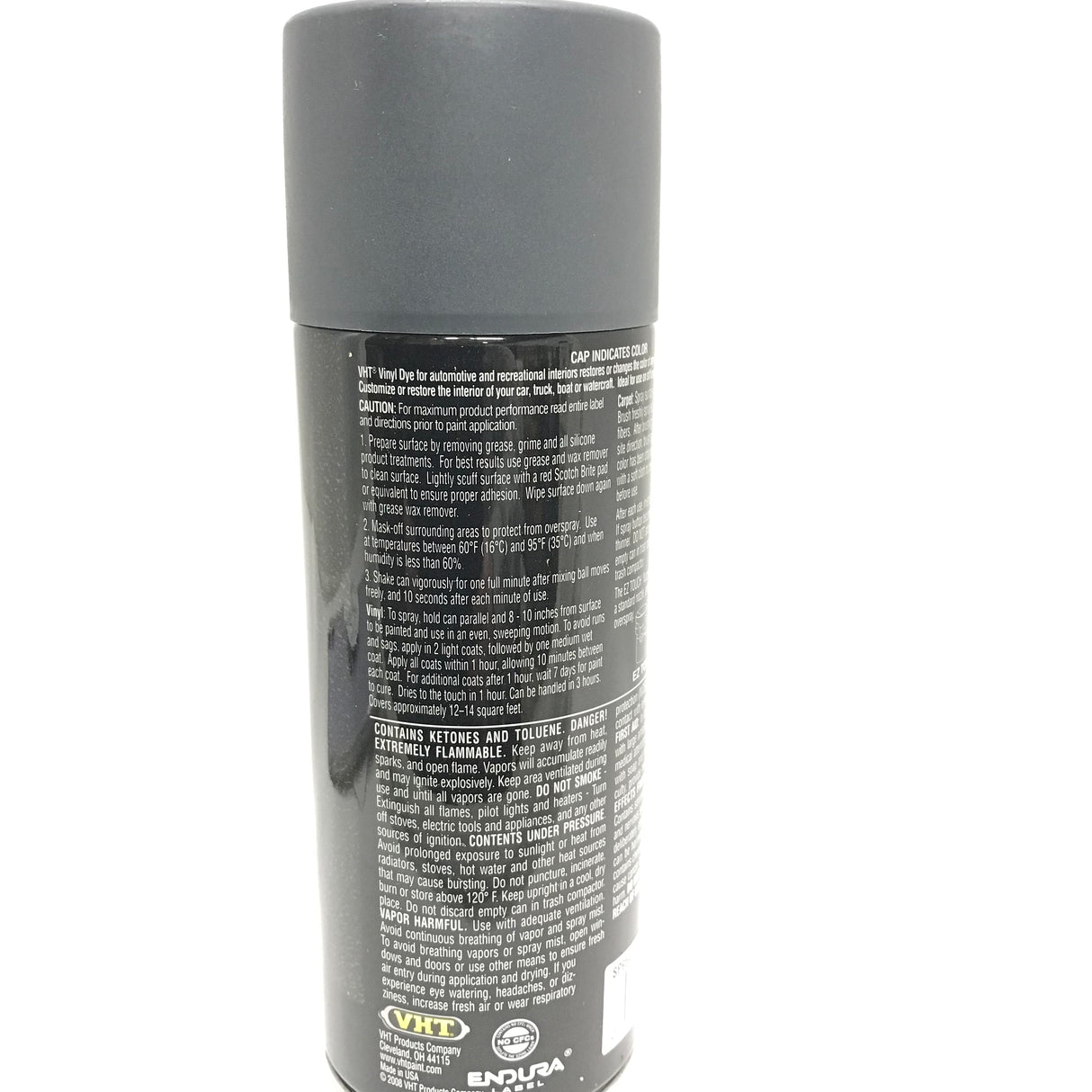 VHT SP954 CHARCOAL GRAY Vinyl Dye Carpet Dashboards Vinyl Seats - 11oz Aerosol