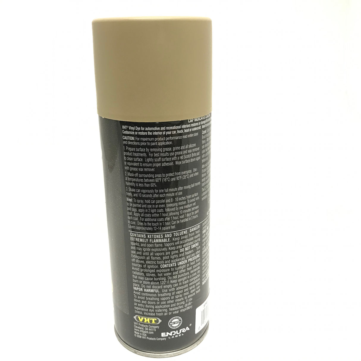 VHT SP961-3 PACK DESERT SAND Satin Vinyl Dye Carpet Dashboards Vinyl Seats-11oz