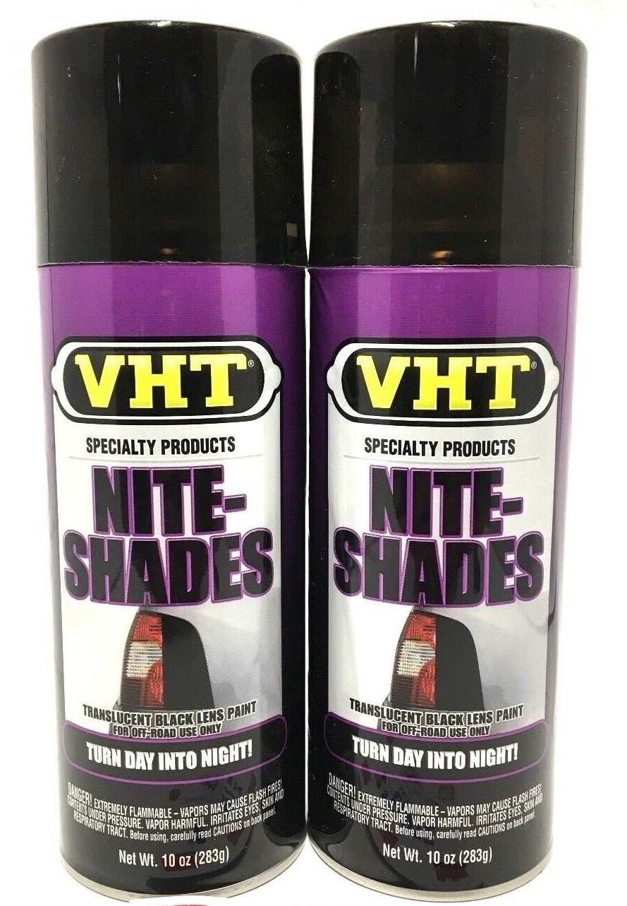 VHT SP999-2 PACK Nite-Shades Black Lens Tinting Paint Blackout Tint Tail Light Tinting