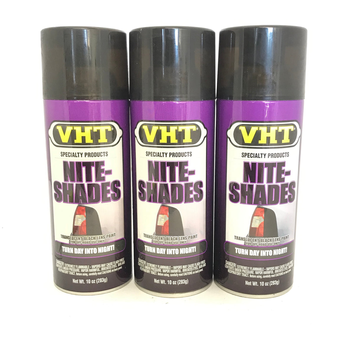 VHT SP999-3 PACK Nite-Shades Black Lens Tinting Paint Blackout Tint Tail Light Tinting