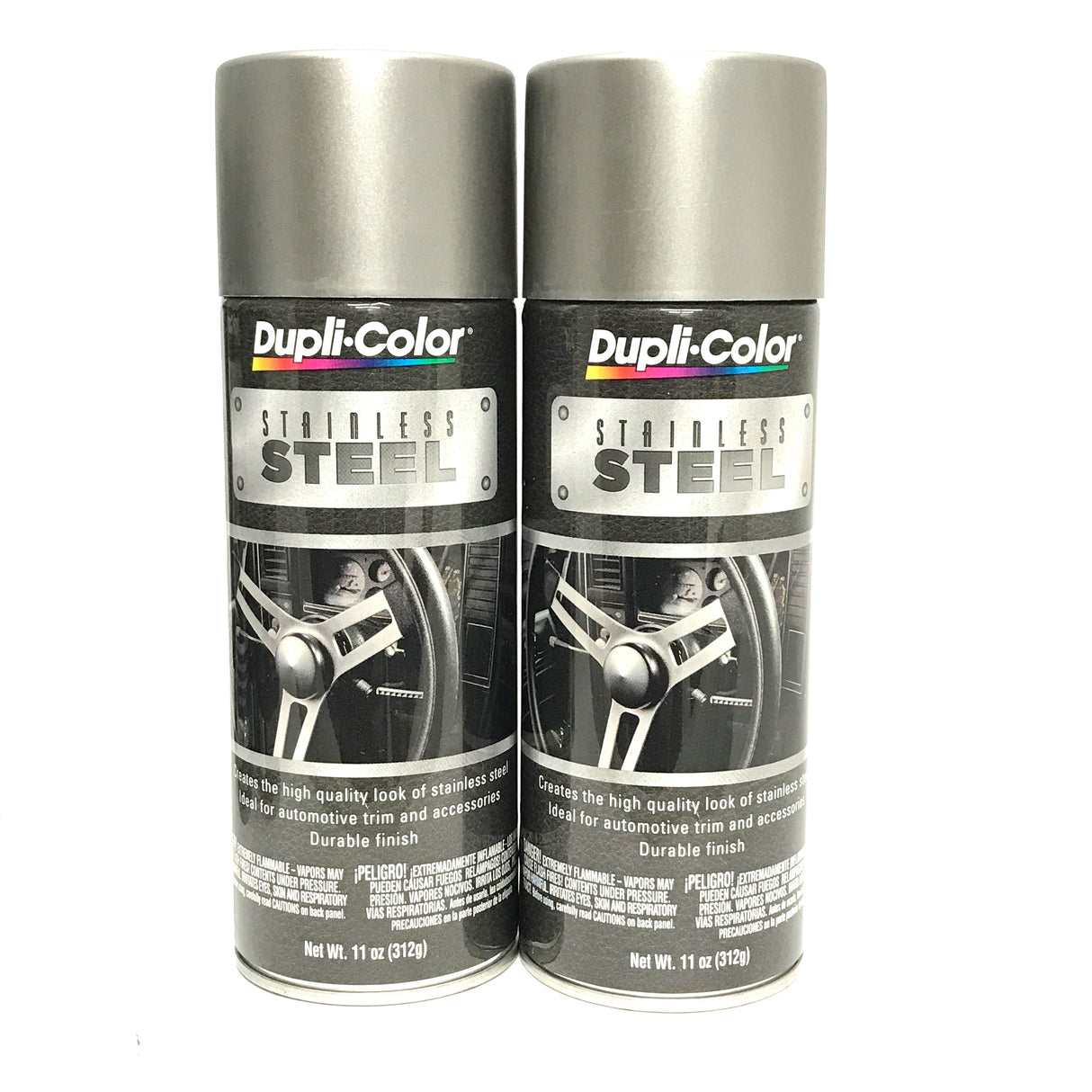 Duplicolor SS100-2 Pack Stainless Steel Coating - 11 oz Aerosol Can