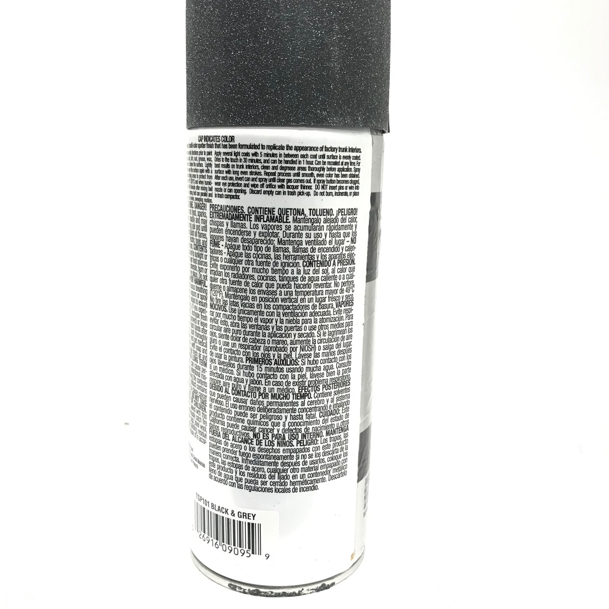 Duplicolor TSP101 Black & Grey Trunk Paint - Water Resistant Durable - 11oz