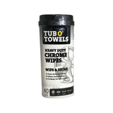 Tub O' Towels TW40-CHR - 12 Pack Heavy Duty Chrome Wipes