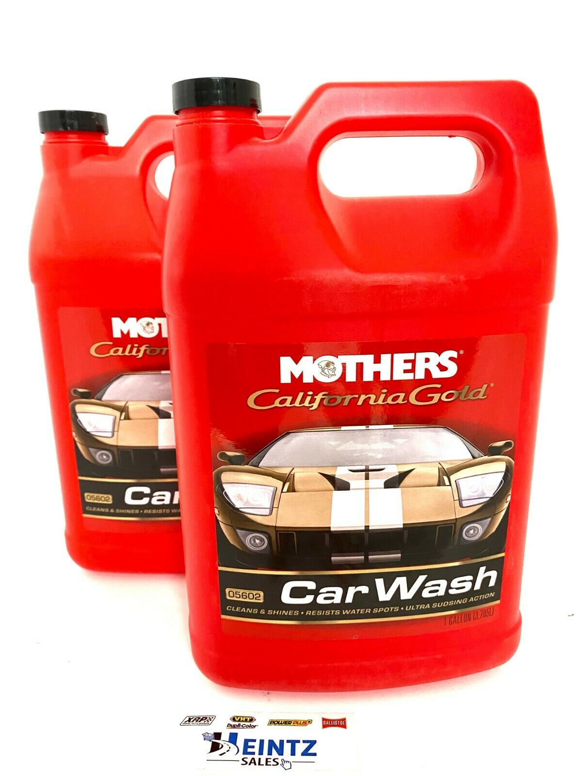 MOTHERS 05602 California Gold Car Wash 2 PACK - Resists water spots - 1 GALLON