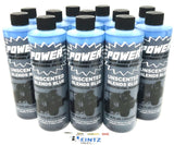 Power Plus UNSCENTED BLUE Lubricant 12 PACK Fuel Additive Alcohol Top Lube