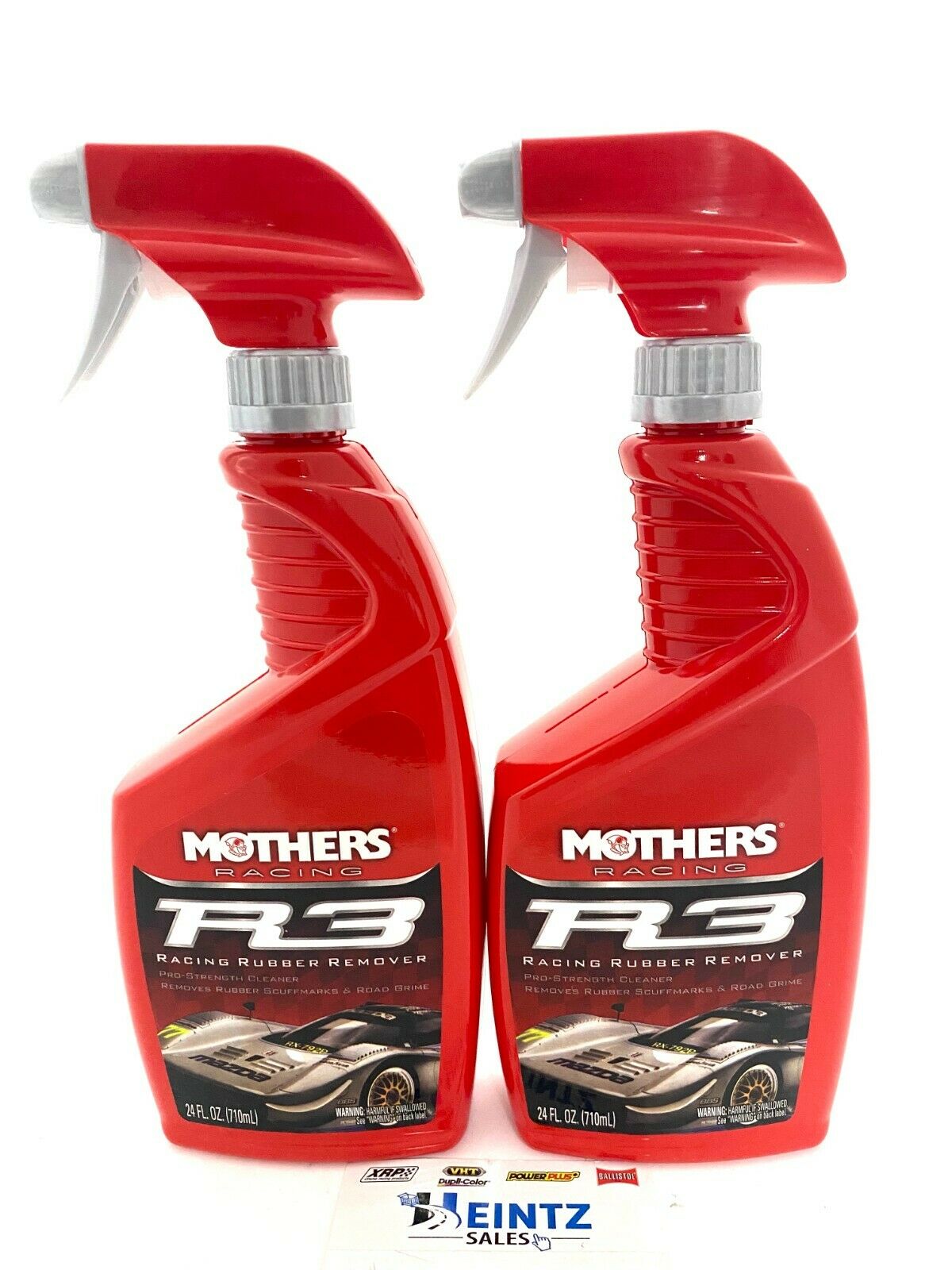MOTHERS 09224 R3 - Racing Rubber Remover 2 PACK - Removes grime, dirt & soil - 24 oz.