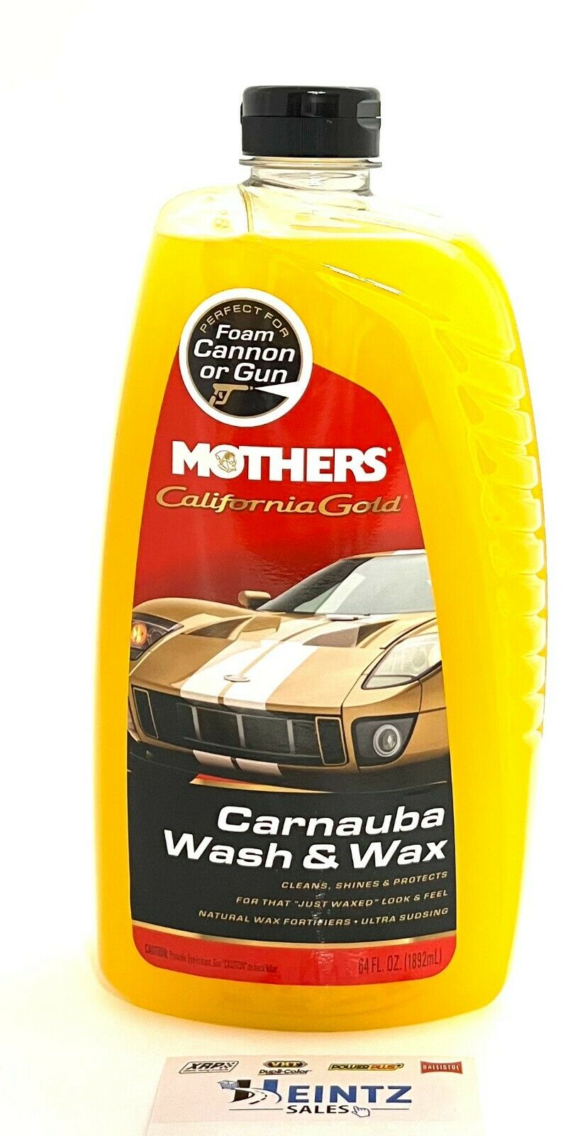 MOTHERS 05674 California Gold Carnauba Wash & Wax - Spot Free - 64 oz.