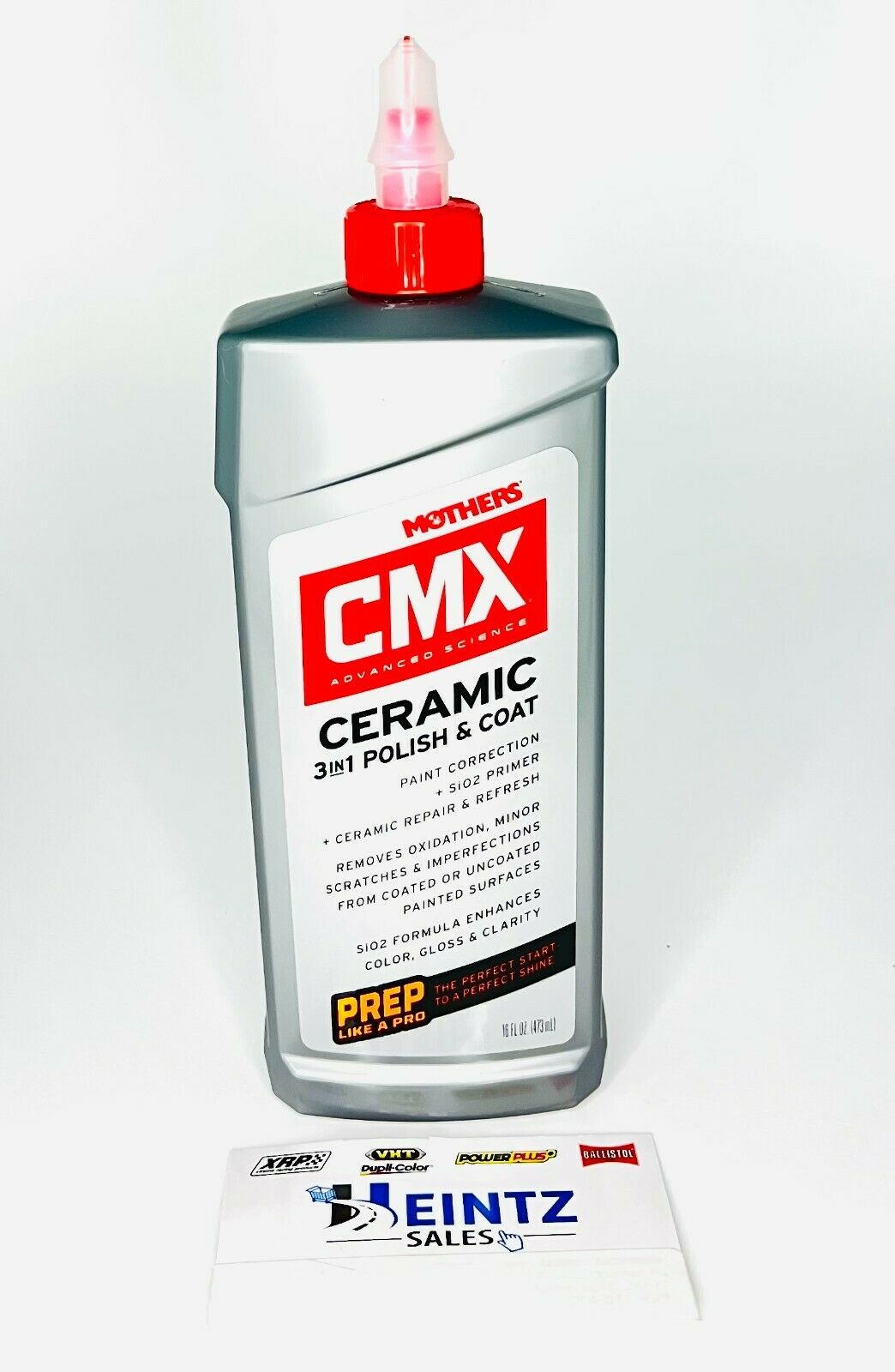 MOTHERS 01716 - CMX Ceramic 3-in-1 Polish & Coat - Paint Correction - 16 oz.