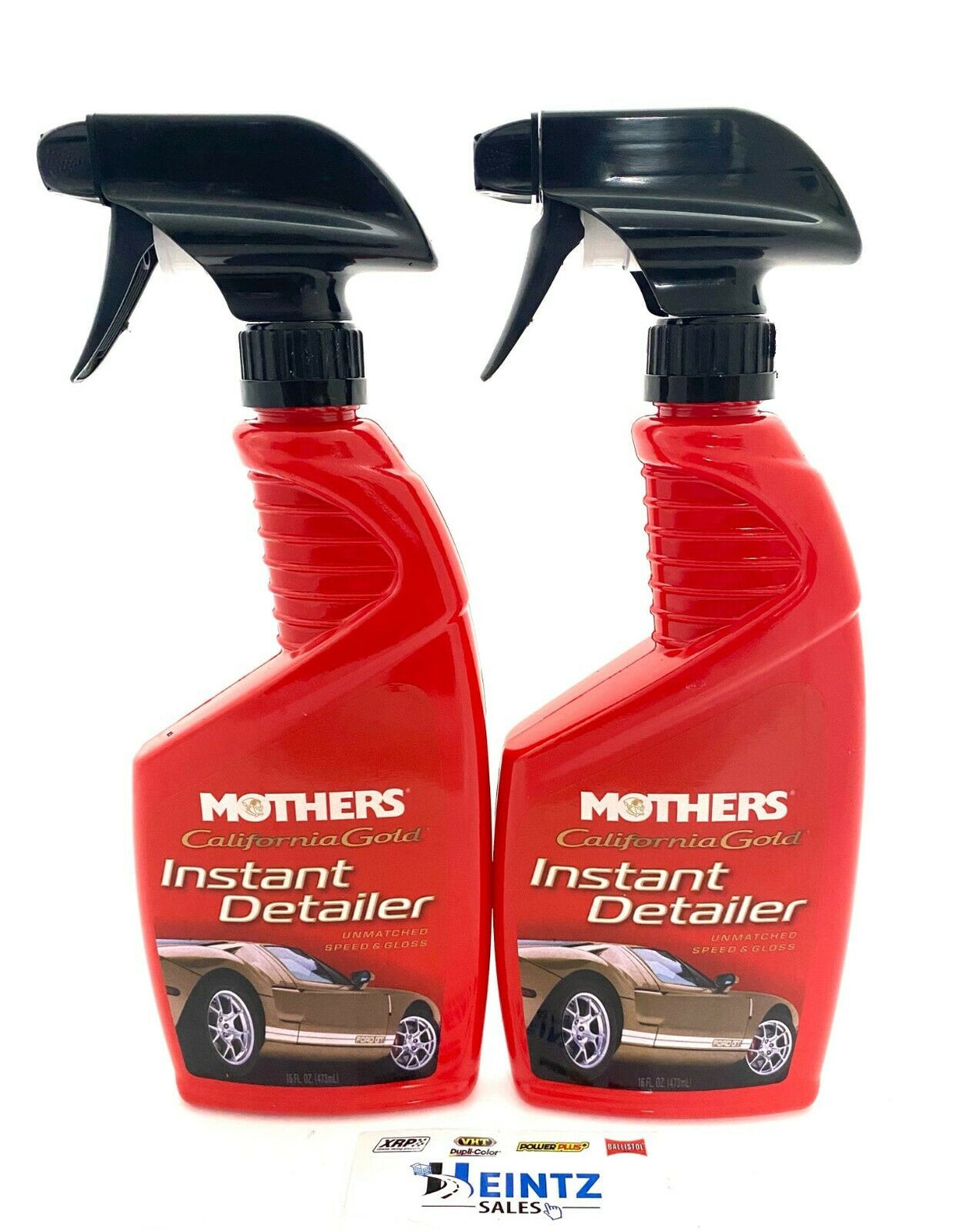 MOTHERS 08216 California Gold Instant Detailer Showtime 2 PACK - Unmatched Gloss- 16 oz.
