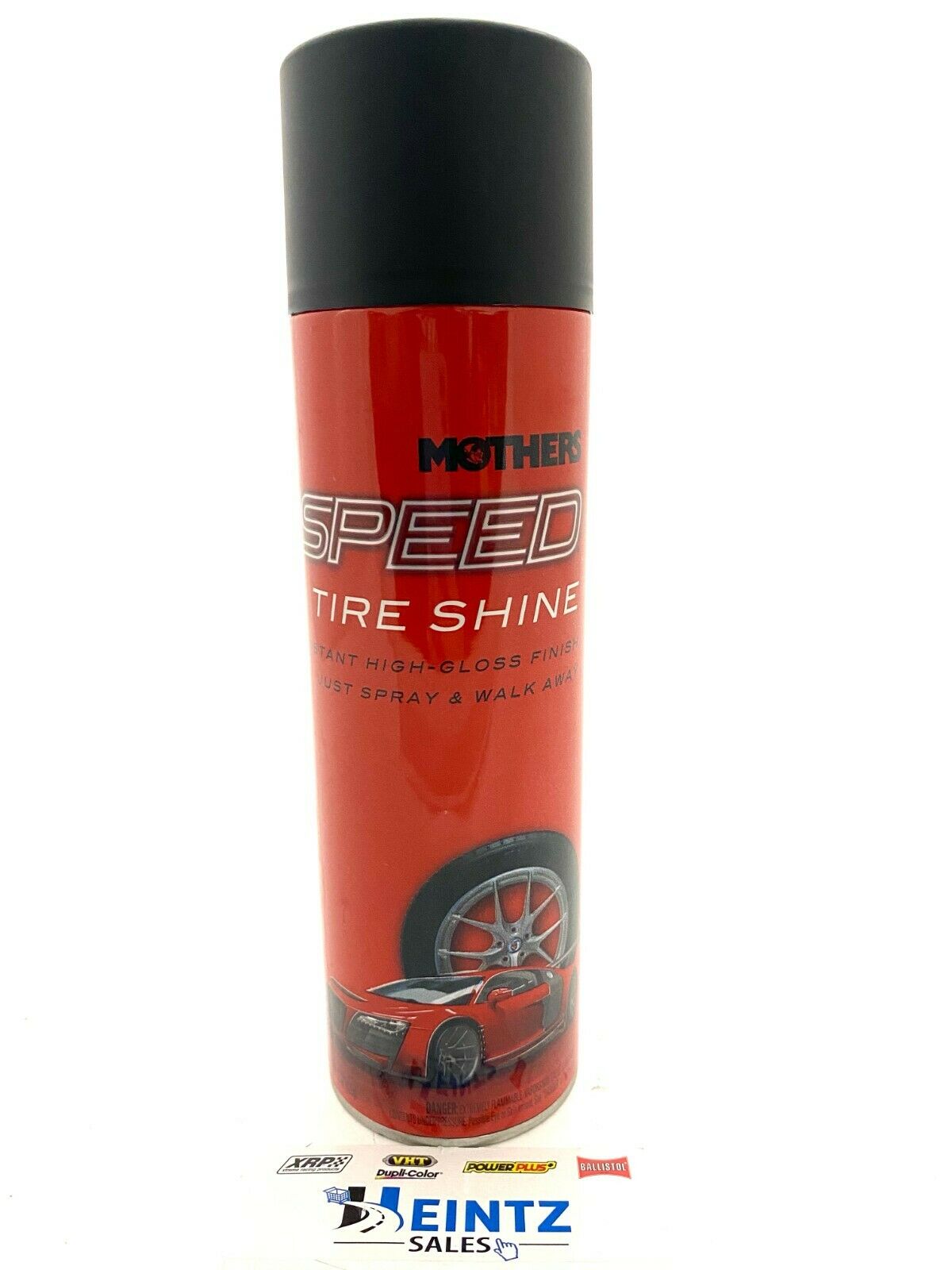 MOTHERS 16915 Speed Tire Shine - High-Gloss Finish - Superior Protection - 15 oz.