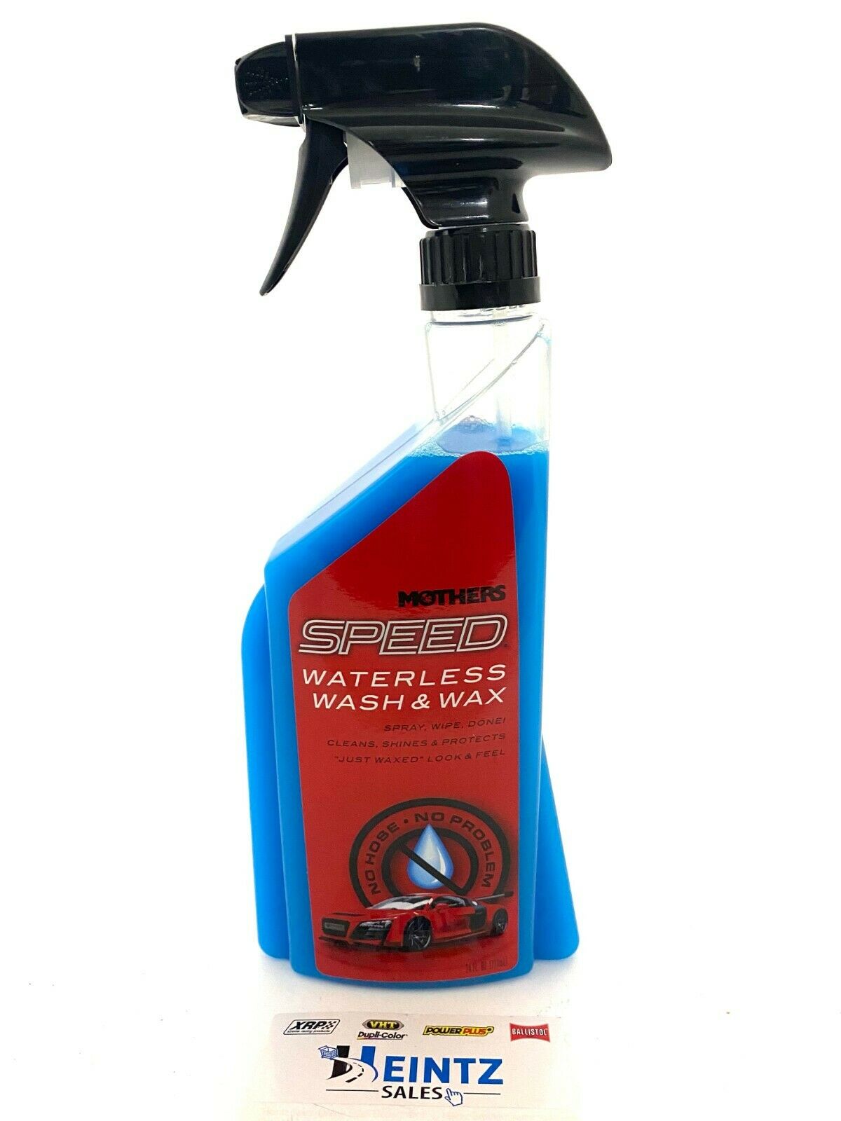 MOTHERS 15644 Speed Waterless Wash & Wax - Spray, Wipe, Done - 24 oz.
