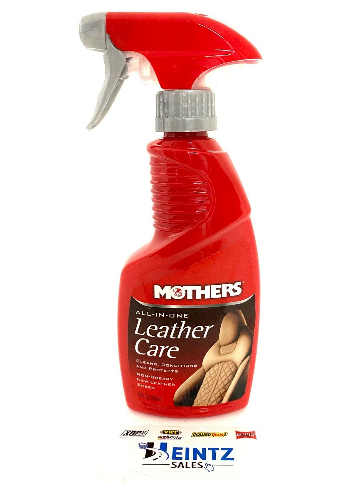 MOTHERS 06512 All-In-One Leather Care - Condition & Protect - Lift Dirt - 12 oz.