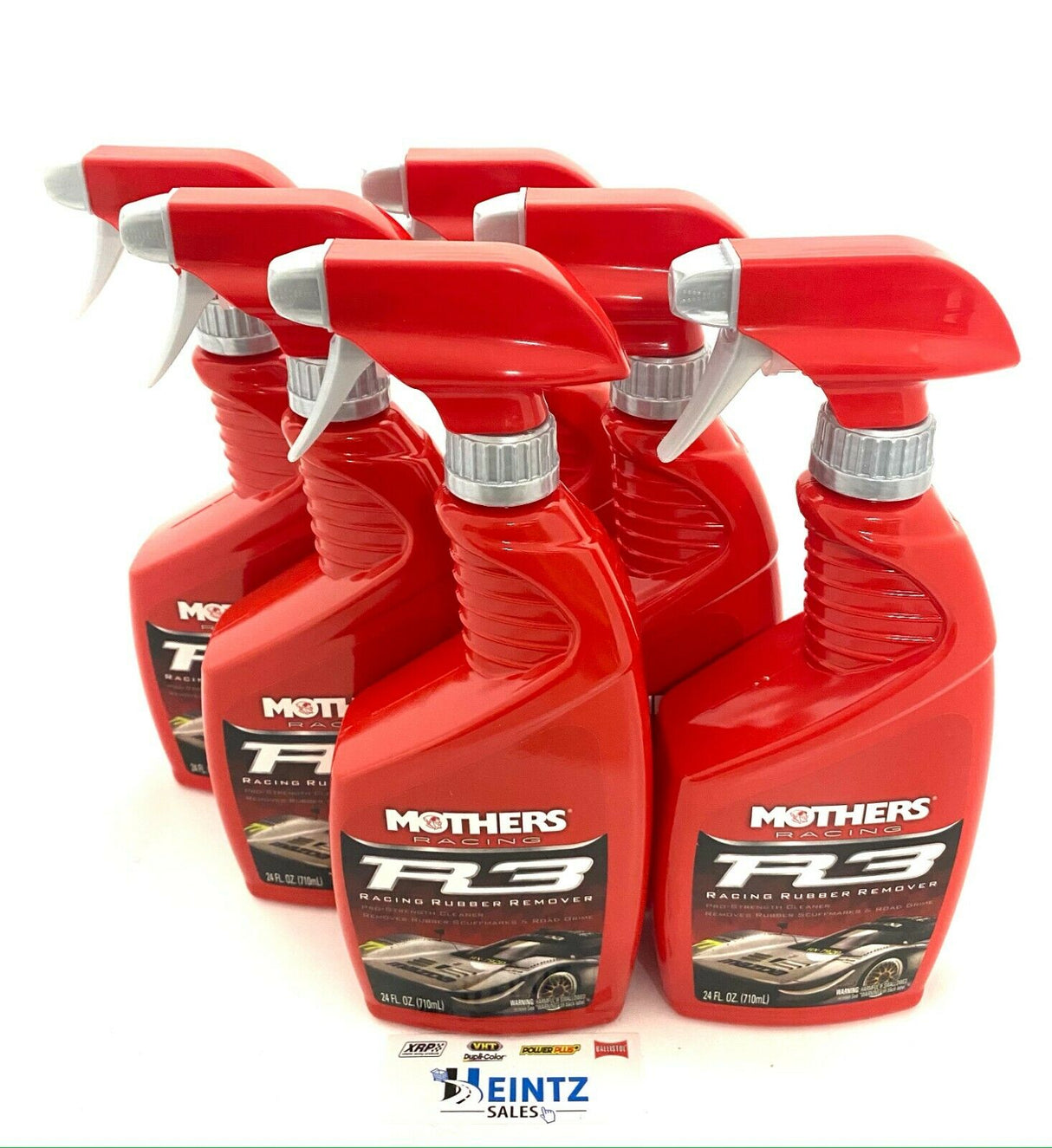 MOTHERS 09224 R3 - Racing Rubber Remover 6 PACK - Removes grime, dirt & soil - 24 oz.
