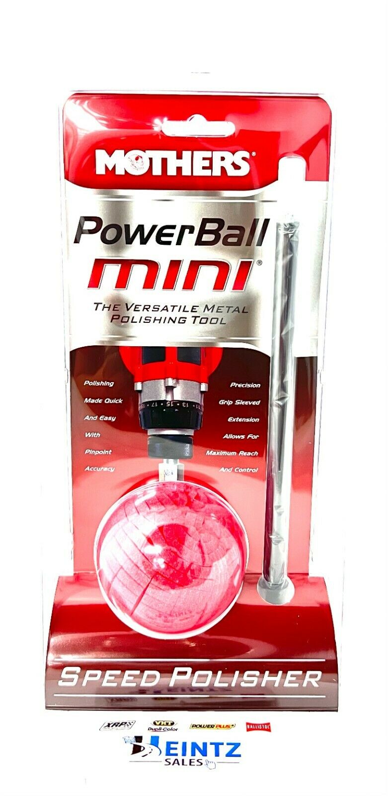 MOTHERS 05141 Powerball Mini - Polishing Tool with 10 Quick Swap Bit –  Heintz Sales