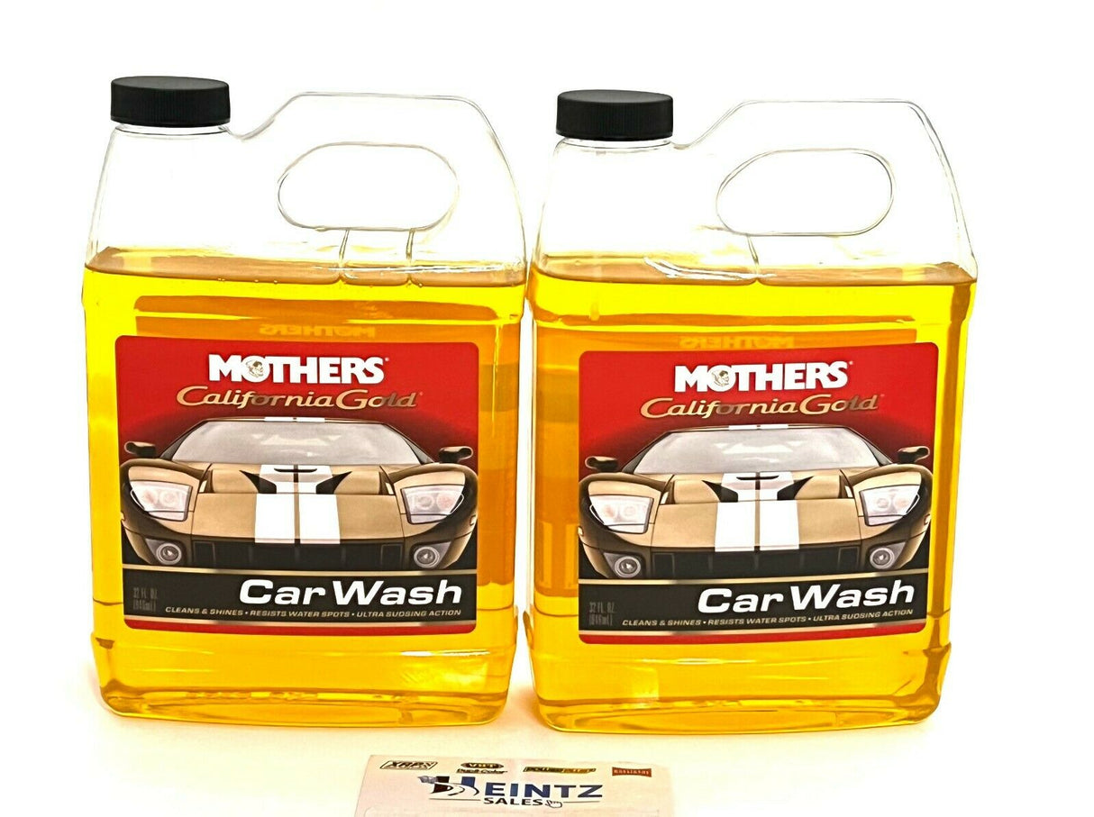 MOTHERS 05632 California Gold Car Wash 2 PACK - Resists water spots -pH balanced- 32 oz.