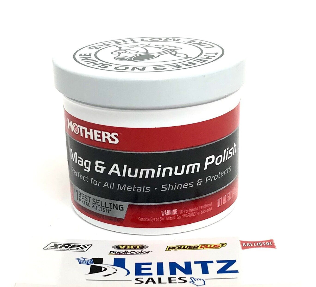 MOTHERS 05100 Mag & Aluminum Polish - Shines & Protects - Brass - 5 oz –  Heintz Sales