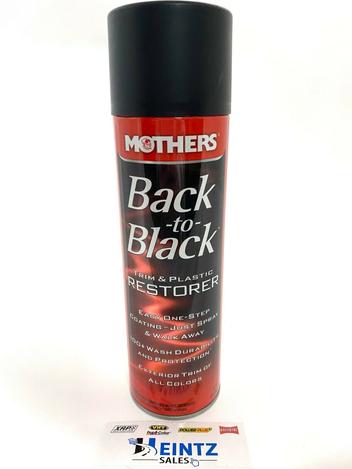 MOTHERS 06110 Back to Black Trim and Plastic Restorer - Rubber & Vinyl - 10 oz.