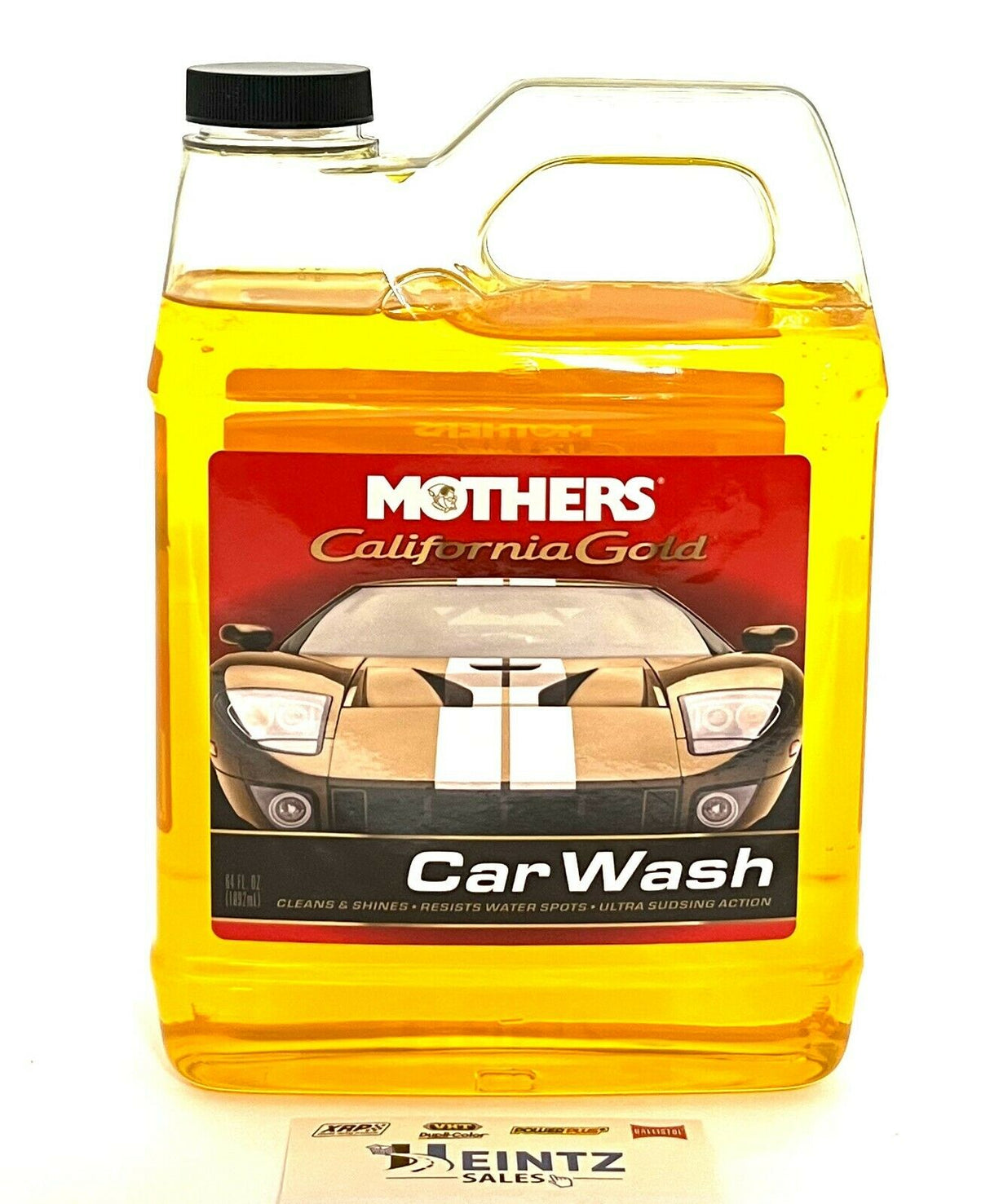 MOTHERS 05664 California Gold Car Wash - Resists water spots - pH balanced- 64 oz.