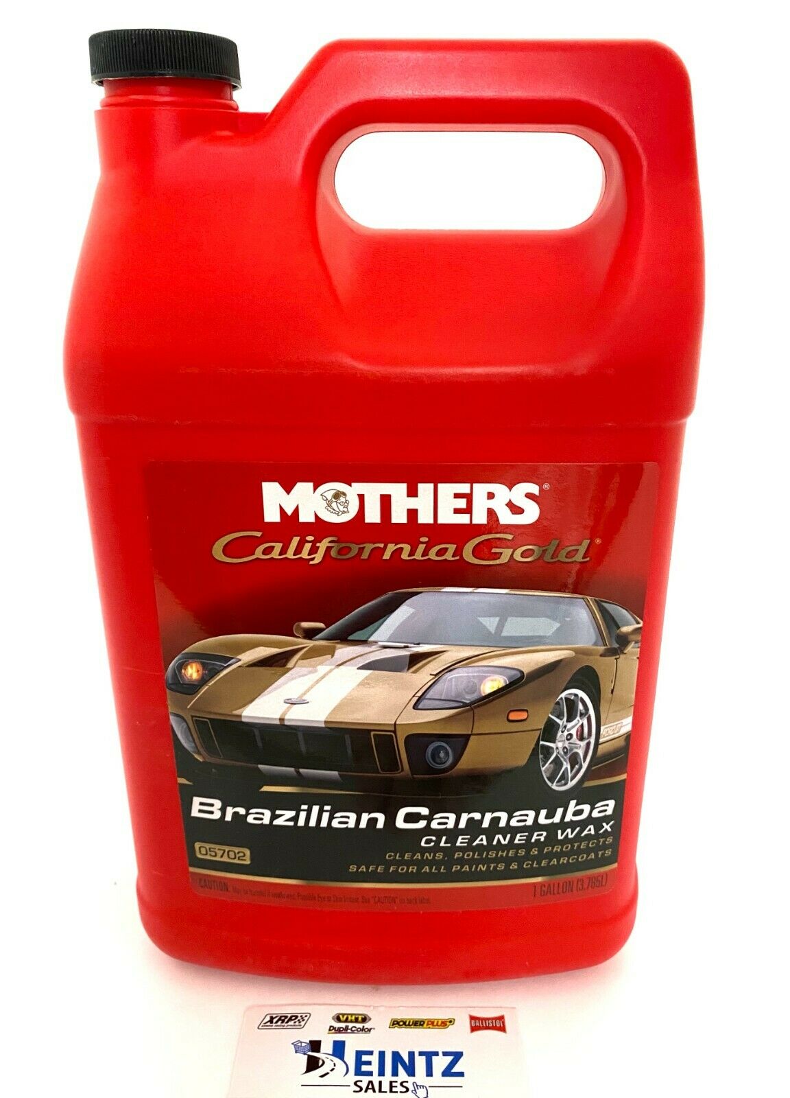 MOTHERS 05702 California Gold Brazilian Carnauba Cleaner Wax - Shines - 1 GALLON