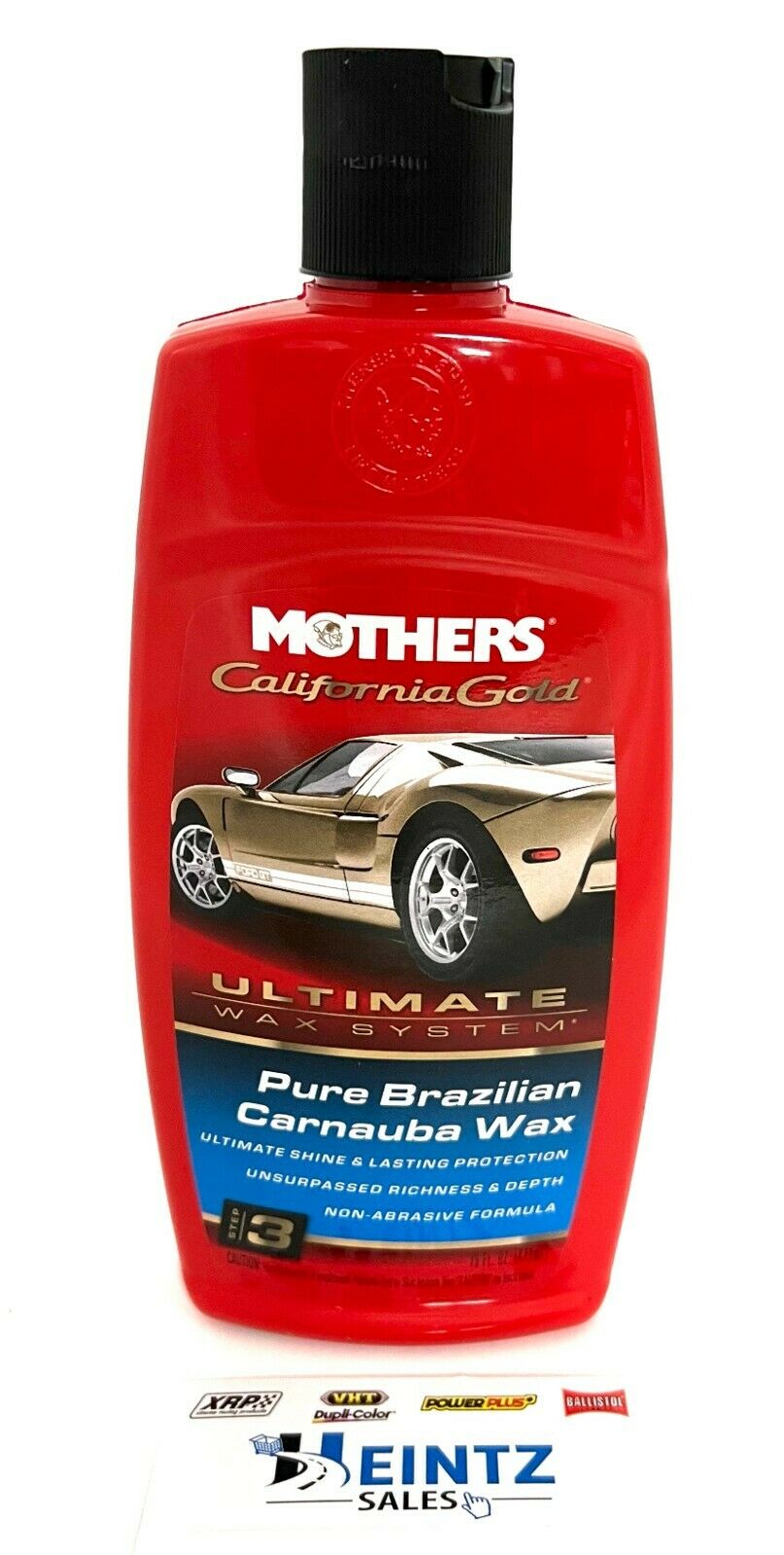 MOTHERS 05750 California Gold Pure Brazilian Carnauba Wax - Clean & Protect - 16 oz.