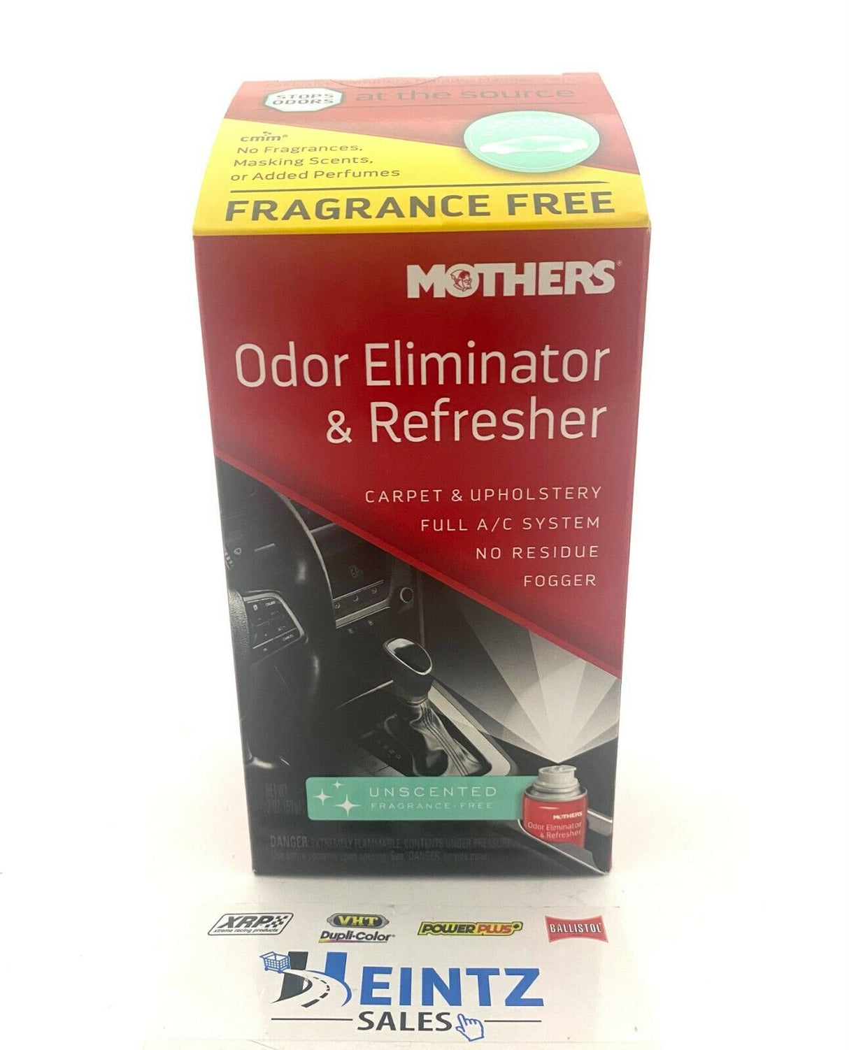MOTHERS 06810 Odor Eliminator & Refresher - Fragrance Free - Fogger - 2 oz.
