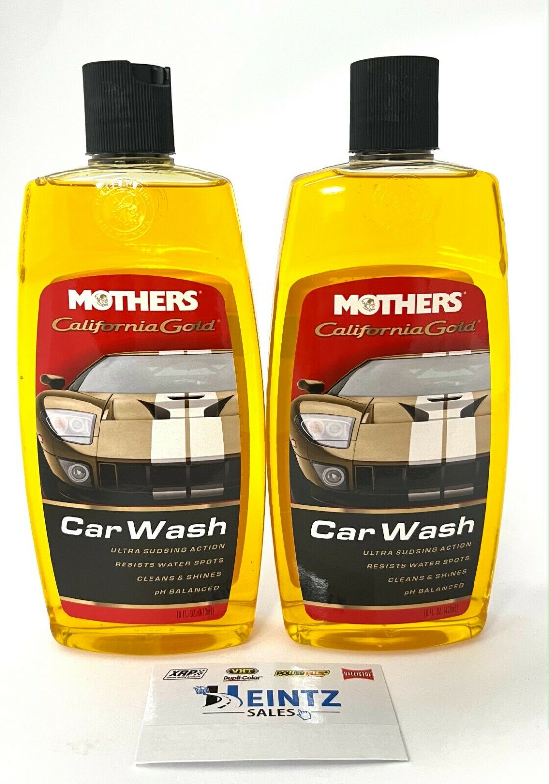 MOTHERS 05600 California Gold Car Wash 2 PACK - Resists water spots - 16 oz.